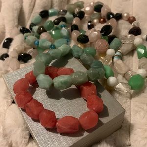 Multicolor Stone Bracelets